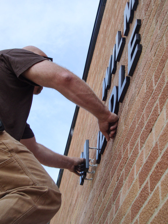 Cast Aluminum Letters